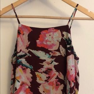 XS Eighty Six burgundy slip dress